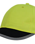 Headwear Luminescent Safety Cap With Reflective Trim (3021)
