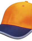 Headwear Luminescent Safety Cap With Reflective Trim (3021)