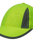 Headwear Luminescent Safety Cap With Reflective Inserts And Trim (3029)