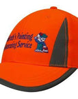 Headwear Luminescent Safety Cap With Reflective Inserts And Trim (3029)