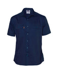 DNC Cotton Drill S/S Work Shirt - Short Sleeve (3201)