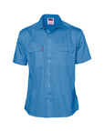 DNC Cotton Drill S/S Work Shirt - Short Sleeve (3201)