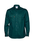 DNC Cotton Drill L/S Work Shirt - Long Sleeve (3202)