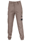 DNC SlimFlex Tradie Cargo Pants- Elastic Cuffs (3376)