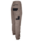 DNC SlimFlex Tradie Cargo Pants- Elastic Cuffs (3376)