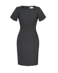 Biz Corporate Womens Short Sleeve Dress (34012)