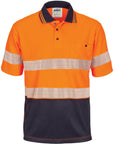 DNC Hivis Segment Taped Mircomesh Polo-Short Sleeve (3511)