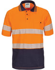 DNC Hivis Segment Taped Cotton Jersey Polo - Short Sleeve (3515)