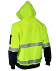DNC Hivis Segmented Tape Full Zip Hoodie (3530)