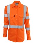 DNC Ladies HiVis 3 way vented "X" back & Bio-motion taped shirt (3544)