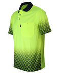 DNC HiVis Sublimated Metal Mesh Polo (3551)