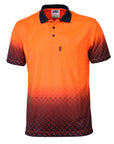 DNC HiVis Sublimated Diamond Plate Polo (3552)