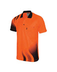 DNC Wave Hi Vis Sublimated Polo (3563)