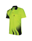 DNC Wave Hi Vis Sublimated Polo (3563)