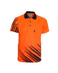 DNC Hivis Sublimated Stripe Polo (3565)