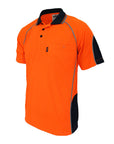 DNC Hi-Vis Semicircle-piping Polo (3569)