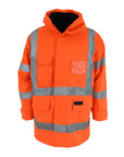 DNC HiVis "6 in 1" Breathable rain jacket Biomotion(3572)
