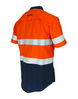 DNC Two-Tone RipStop Cotton Shirt with CSR Reflective Tape. S/S (3587)