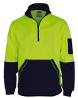 DNC Hi Vis 1/2 Zip Super Fleecy (3724)