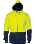 DNC HiVis Contrast Piping Fleecy Hoodie (3728)