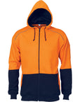 DNC HiVis Contrast Piping Fleecy Hoodie (3728)