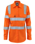 DNC Ladies Hivis L/W Cotton Vic Rail Csr Shirt (3742)