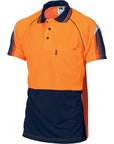 DNC HiVis Cool-Breathe Sublimated Piping Polo-Short Sleeve (3751)