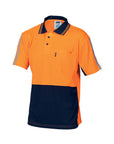 DNC HiVis Cool Breathe Stripe Polo - Short Sleeve (3755)