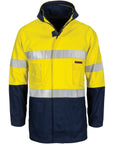 DNC HiVis "4 IN 1" Cotton Drill Jacket with Generic R/Tape (3764)