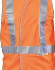 DNC Day & Night Cross Back Safety Vest with Tail (3802)