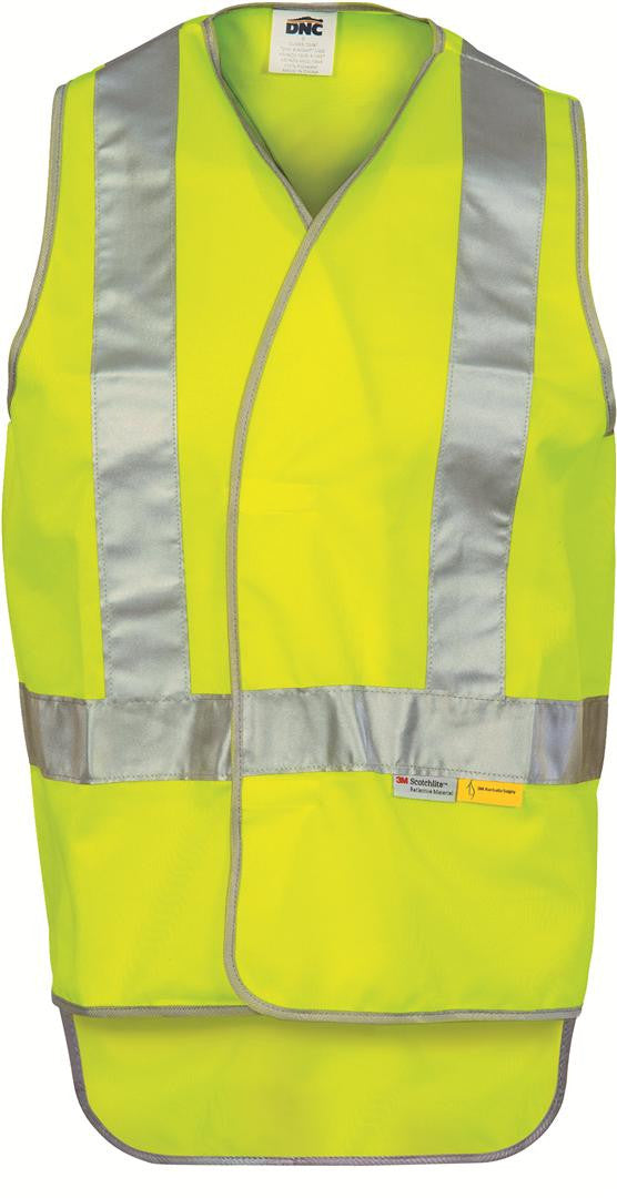 DNC Day &amp; Night Cross Back Safety Vest with Tail (3802)