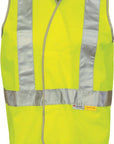 DNC Day & Night Cross Back Safety Vest with Tail (3802)