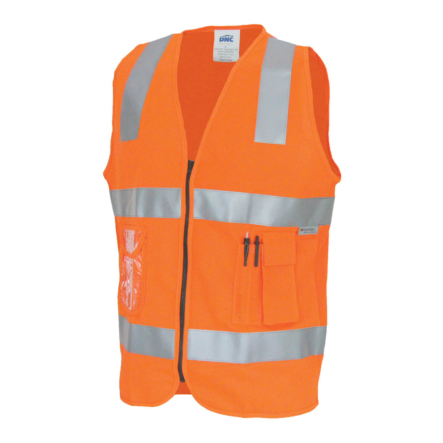 DNC Day &amp; Night Side Panel Safety Vest (3807)