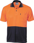 DNC Hivis Two Tone Cool Breathe Polo Shirt, Short Sleeve (3811)