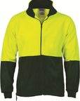 DNC HiVis Two Tone Full Zip Polar Fleece (3827)