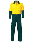 DNC HiVis Two Tone Cott on Coverall -(3851)