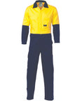 DNC HiVis Two Tone Cott on Coverall -(3851)