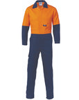 DNC HiVis Two Tone Cott on Coverall -(3851)