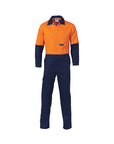 DNC HiVis Cool-Breeze 2-Tone L.Weight Cotton Coverall (3852)