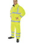 DNC HiVis D/N Breathable Rain Jacket with 3M 8906 R/Tape (3871)