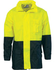 DNC HiVis Two Tone Lightweight Rain Jacket (3877)
