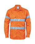 DNC HiVis Cool-Breeze L/S Cotton Shirt with 3M RT (3885)
