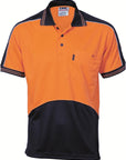 DNC HiVis Cool Breathe Panel Polo Shirt - Short Sleeve (3891)