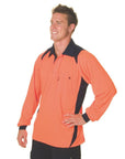 DNC Cool Breathe Action Polo Shirt - Long Sleeve (3894)