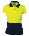 DNC Ladies HiVis Two Tone Polo - Short Sleeve -(3897)