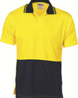 DNC HiVis Two Tone Food Industry Polo - Short Sleeve (3903)