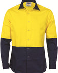 DNC HiVis Food Industry Cool-Breeze Cotton Shirt - Long Sleeve (3942)