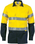 DNC HiVis Cool-Breeze L/S Cotton Shirt with 3M Value R/T (3988)