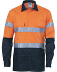 DNC HiVis Cool-Breeze L/S Cotton Shirt with 3M Value R/T (3988)
