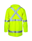 DNC HiVis Cross Back D/N "2 in 1" Contrast Rain Jacket (3995)